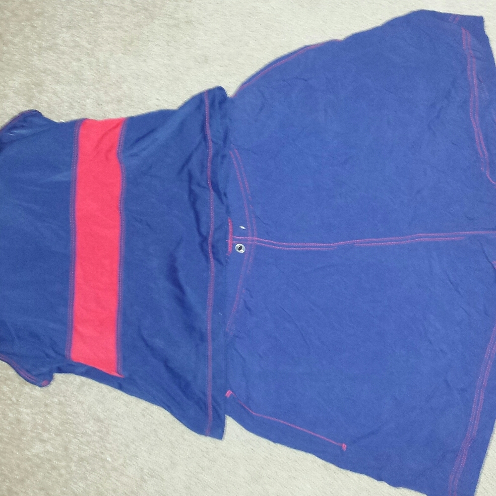 Two piece swimming suit
